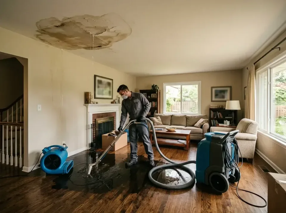 attic-pipe-burst-ceiling-drip-008 — frequently asked questions, Water Damage Restoration & Carpet Care in Kenneth City, FL